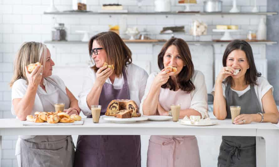 Lisa Goldberg (far left) is a founding member of Monday Morning Cooking Club, which collates and preserves Jewish recipes.