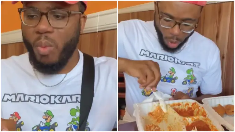 Nigerian man tastes Indian food for the first time at US eatery. (Photos: Ling & Lamb) 