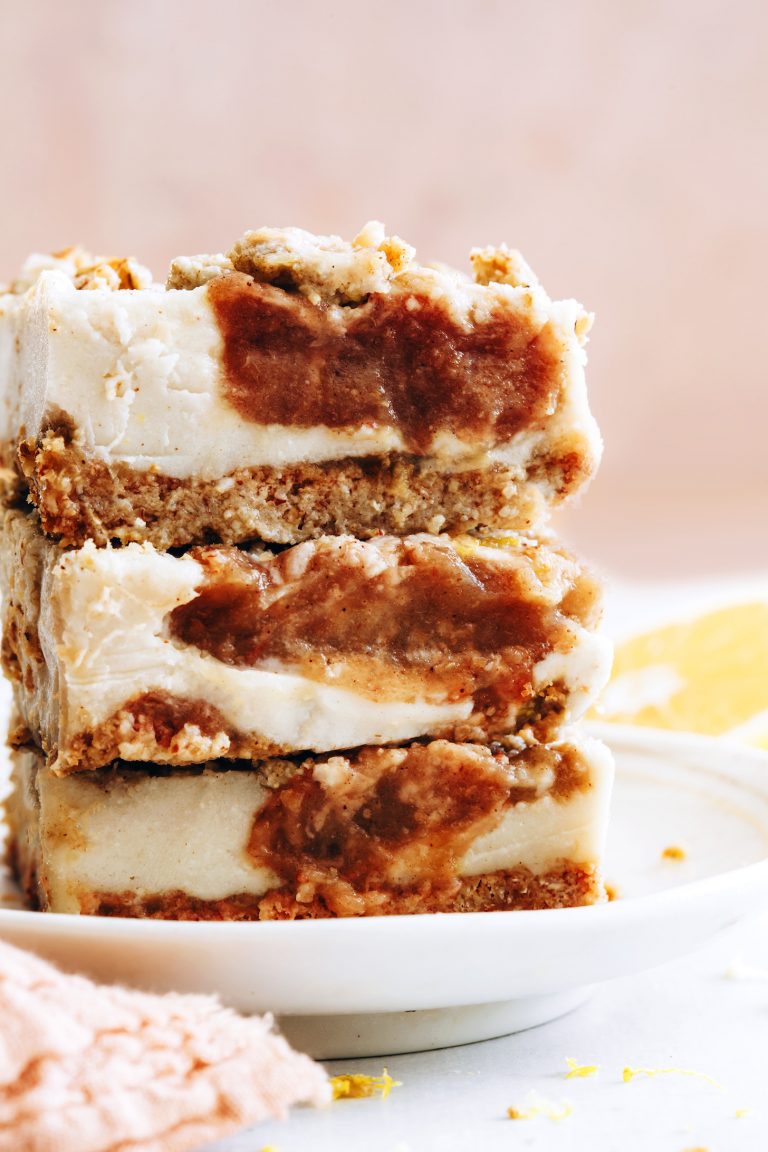 apple butter cheesecake bars
